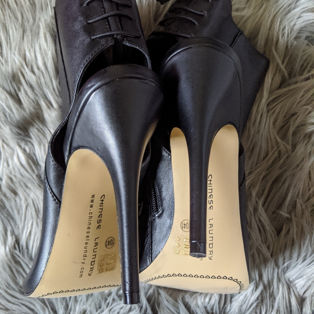 Stiletto Peep Toe Bootie Jinxy Chinese Laundry - Picture 3 of 8